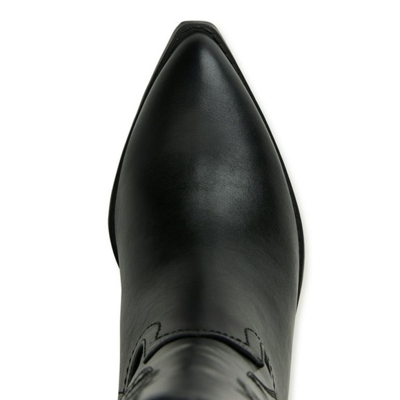 Madden NYC Women's Embroidered Tall Western Boots Stacked Block Heel Size 6 NWT - Picture 3 of 10